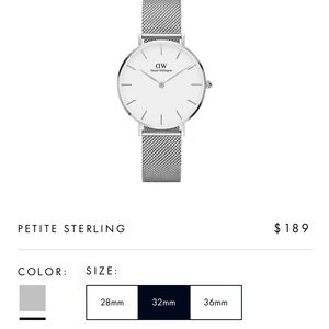 Daniel Wellington Sliver 32mm Women's Watch